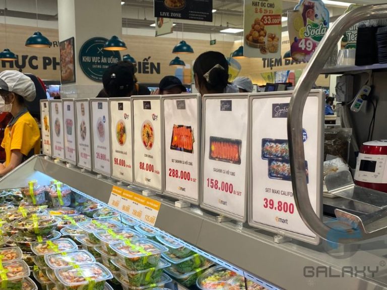 Hướng dẫn trưng bày khoa học và đẹp mắt như siêu thị Emart Hàn Quốc