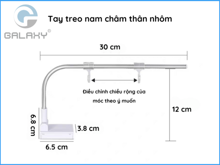 Tay treo nam châm là gì? Lợi ích khi sử dụng tay treo nam châm