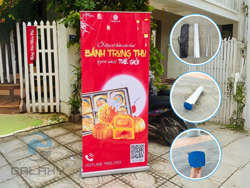 Standee tết Trung thu, standee quảng cáo giá rẻ, đẹp