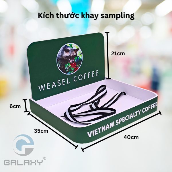 Khay sampling siêu thị - Bí quyết thu hút khách hàng 2024