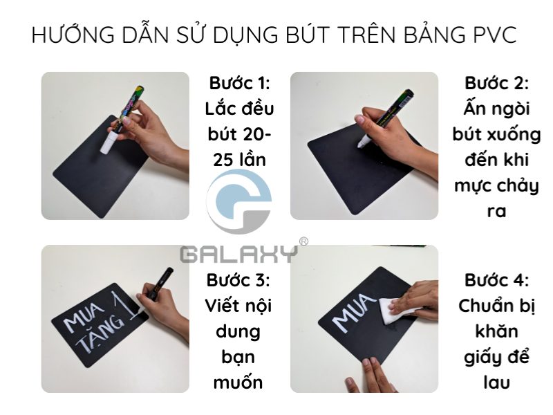 Cách sử dụng PVC đen hiệu quả nhất trong siêu thị