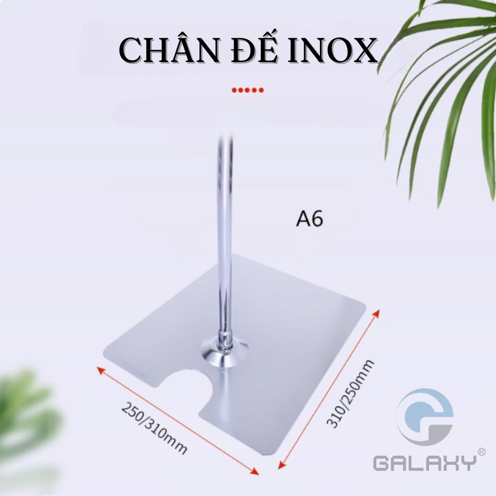 Kệ trưng bày inox - Giá treo poster chuyên nghiệp