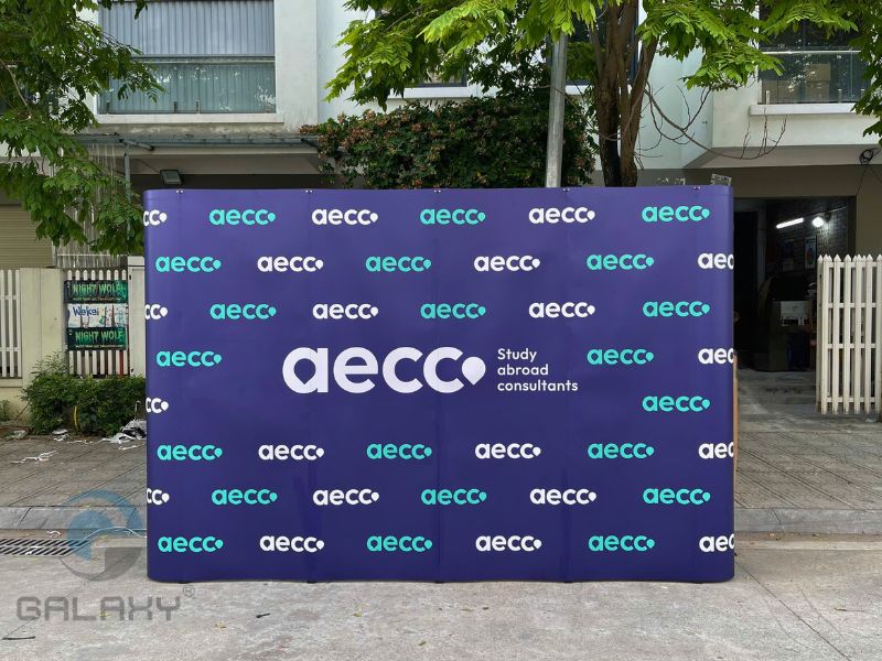 Tại sao ngày càng nhiều sự kiện chọn backdrop di động?