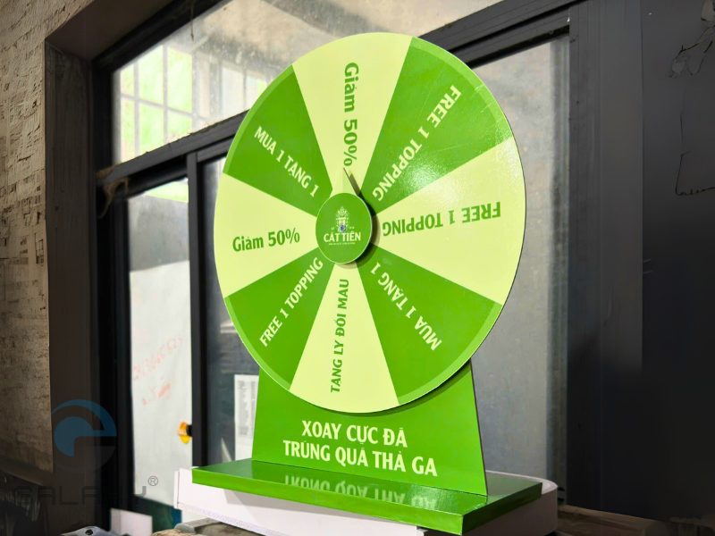 Vòng quay mini: Cách tăng tương tác điểm bán nhanh