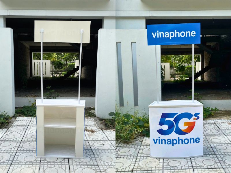 5 lợi ích của quầy bán hàng di động nhựa trong kinh doanh