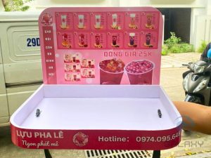 Báo giá khay sampling quảng cáo mới nhất 2025