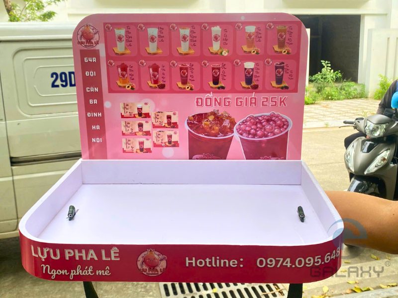 Báo giá khay sampling quảng cáo mới nhất 2025