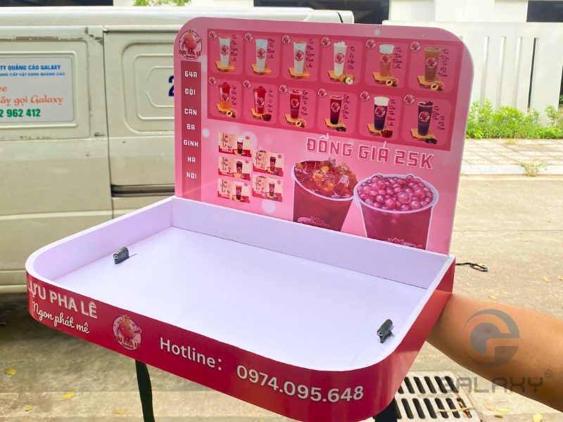 Báo giá khay sampling quảng cáo mới nhất 2025