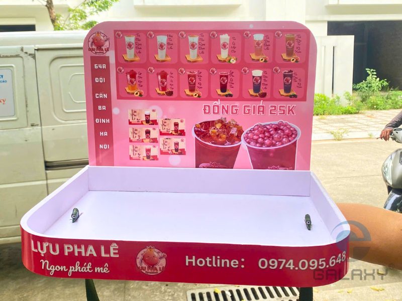 Báo giá khay sampling quảng cáo mới nhất 2025