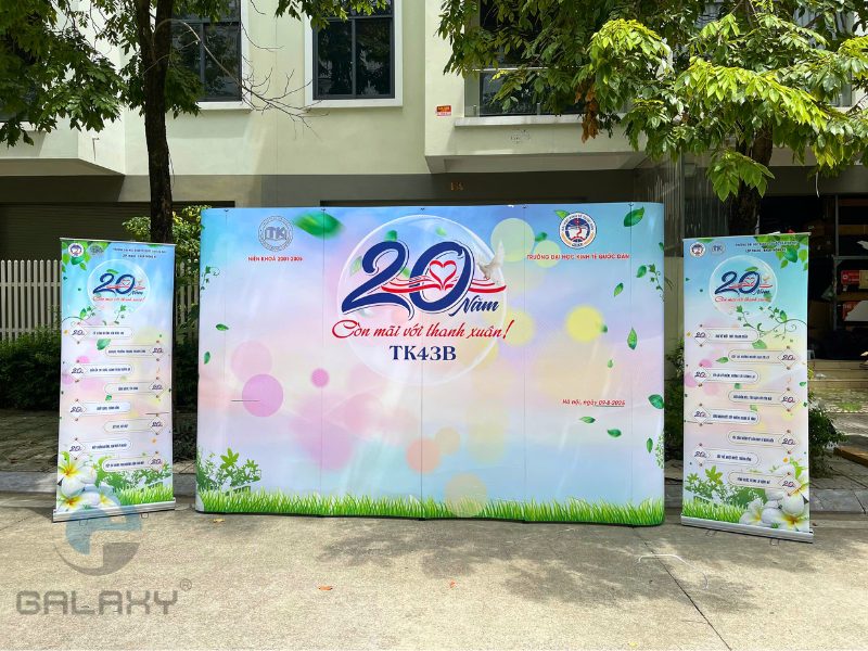 Backdrop quảng cáo sự kiện – Tối ưu hiệu ứng truyền thông