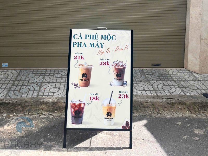 Standee quảng cáo – Giải pháp truyền thông hiệu quả