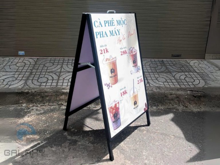 Standee quảng cáo – Giải pháp truyền thông hiệu quả
