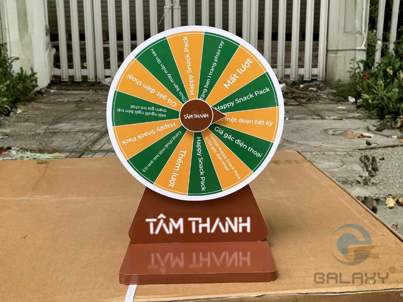 3 lý do nên dùng vòng quay mini để bàn sự kiện
