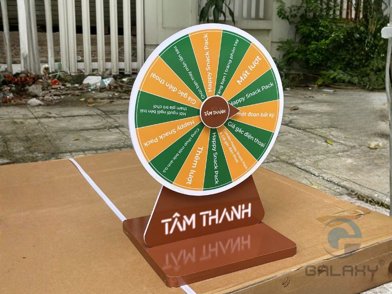 3 lý do nên dùng vòng quay mini để bàn sự kiện