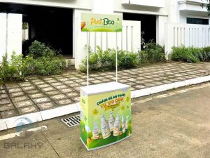 Quầy nhựa di động – 5 lý do doanh nghiệp nên đầu tư