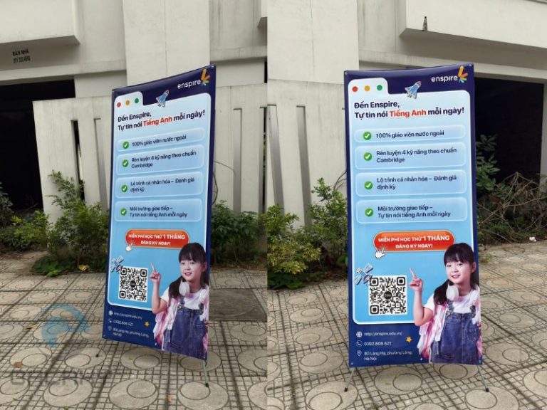 Standee X: Giải pháp quảng bá hiệu quả chỉ từ 45.000đ
