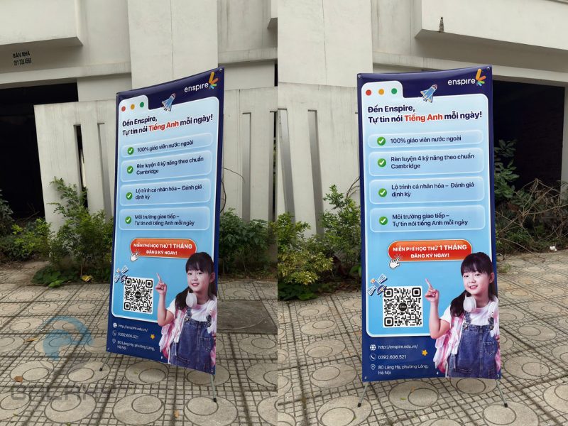 Standee X: Giải pháp quảng bá hiệu quả chỉ từ 45.000đ