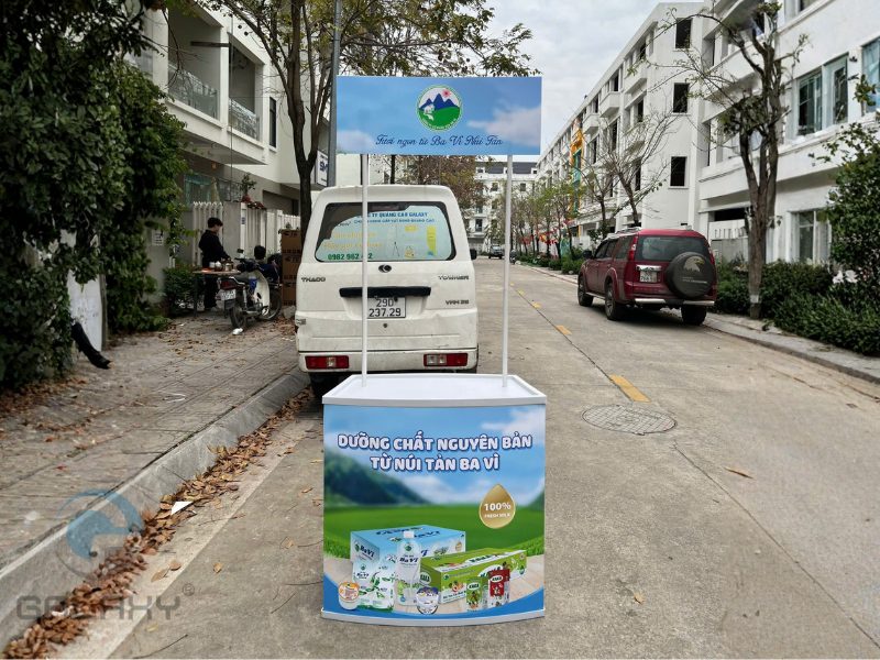 5 tiêu chí chọn booth sampling sữa cho chiến dịch