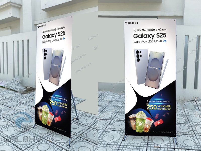 Standee X: Giải pháp quảng bá hiệu quả chỉ từ 45.000đ