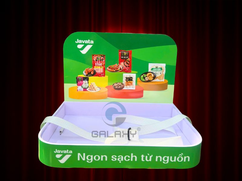 5 lý do nên chọn khay đeo sampling cho chiến dịch