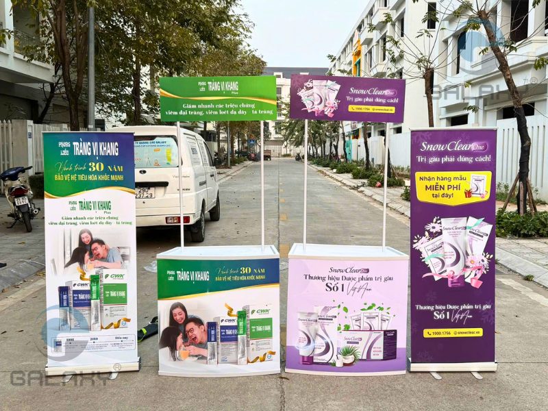 Quầy sampling di động từ 650K: 5 lý do nên mua