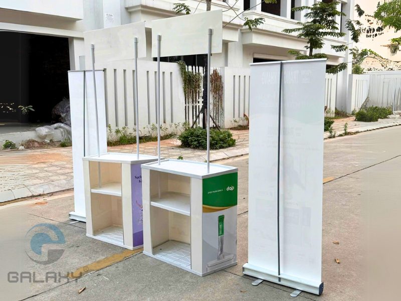 Quầy sampling di động từ 650K: 5 lý do nên mua