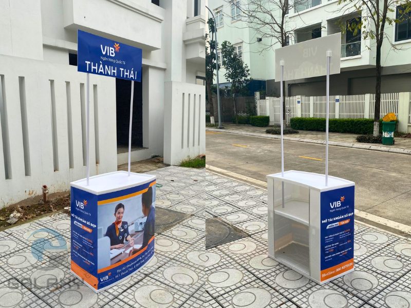 Quầy sampling di động từ 650K: 5 lý do nên mua