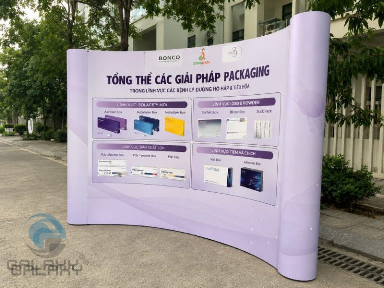 Báo giá backdrop di động 2026: Cập nhật chi tiết từng loại