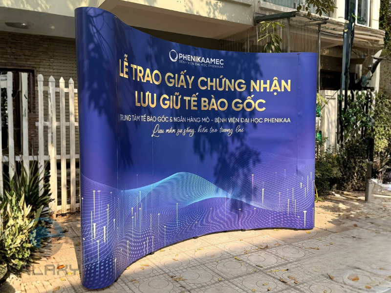 Backdrop bệnh viện: Mẫu đẹp, chuyên nghiệp, báo giá 2026