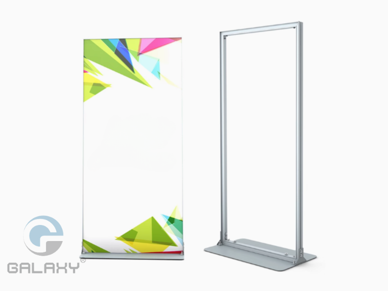Standee nhôm 2 mặt: Lựa chọn phù hợp cho cửa hàng và sự kiện