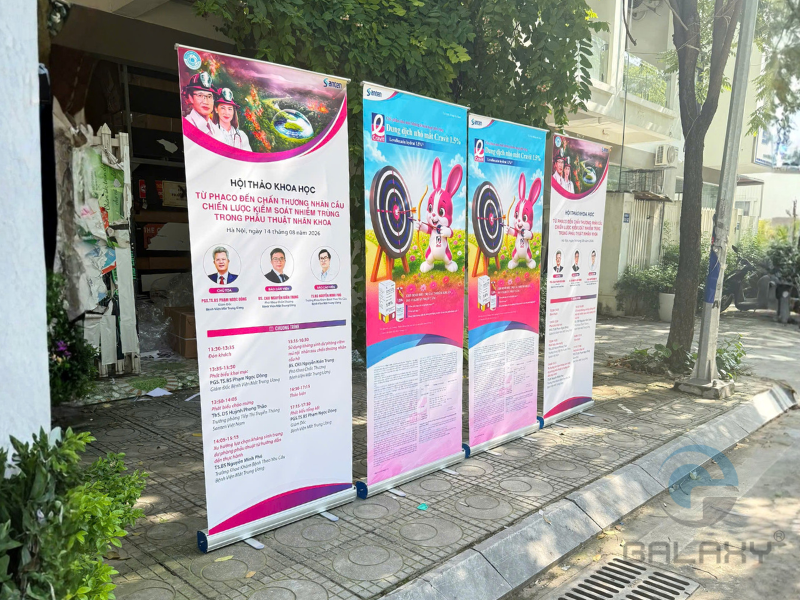 Standee hội thảo: 5 vị trí đặt giúp thu hút người tham dự